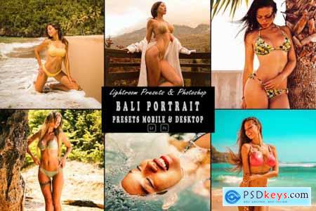 Bali Portrait Photoshop Action & Lightrom Presets