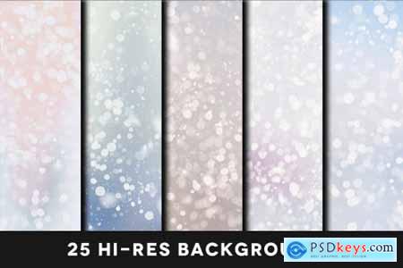 Abstract Winter Backgrounds Vol. 01 6793599