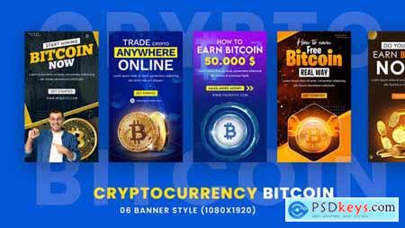 Cryptocurrency Bitcoin Stories Pack 35429393