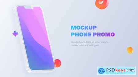 Glass Phone - App Promo Phone Mockup 35411448
