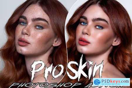 Pro Skin Portrait Photoshop Action