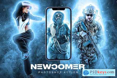 Newcomer Photoshop Action