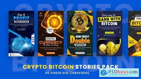 Crypto Bitcoin Stories Pack 35487571
