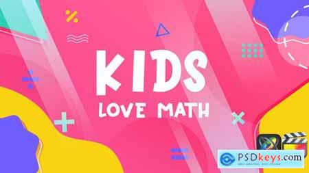 Kids Love Math Slideshow Apple Motion & FCPX 35440527