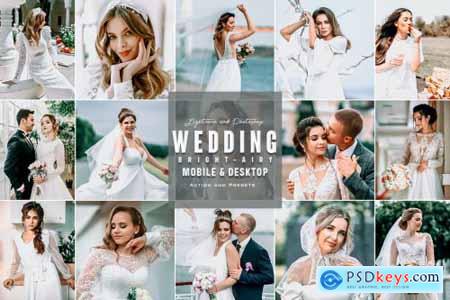 Bright Wedding Actions and Lightroom Presets