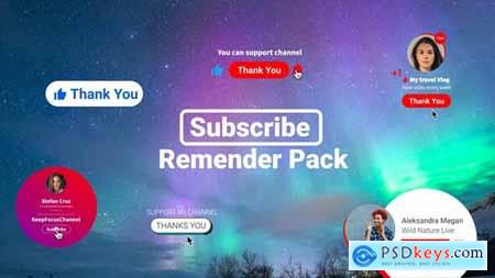 YouTube Subscribe Reminder 35415918