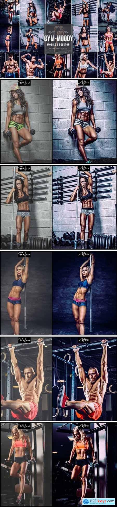 Sports Gym - Photoshop Actions & Lightroom Presets
