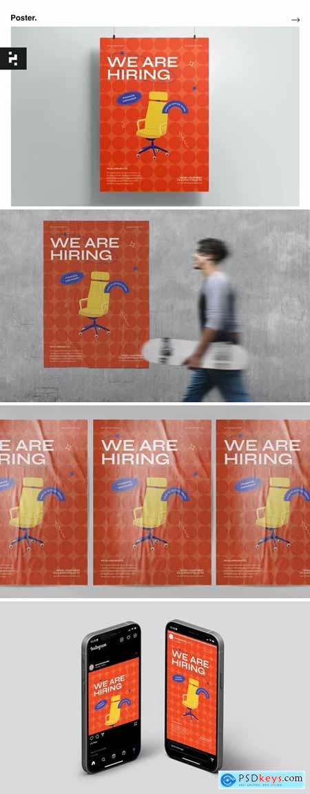 Job Vacancy Poster Kit