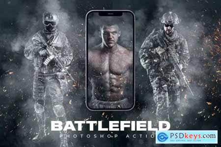 battlefield photoshop action free download