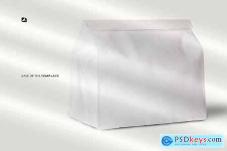 Takeout Paper Bag Packaging Mockup 6703729