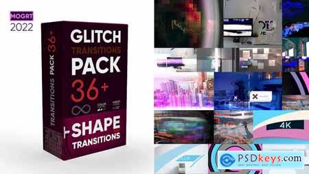 Glitch Transitions Pack 36 35563529