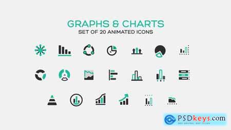 Graphs and Charts Icons 35554640