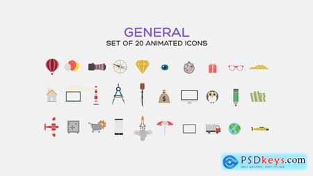 General and Basic Icons 35554628