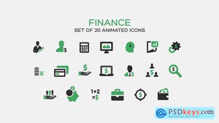 Finance Icons 35554585
