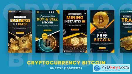 Cryptocurrency Bitcoin Stories Pack 35584412