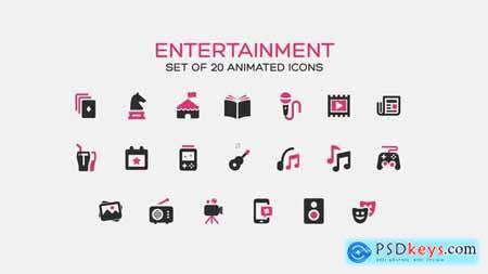 Entertainment Icons 35554698