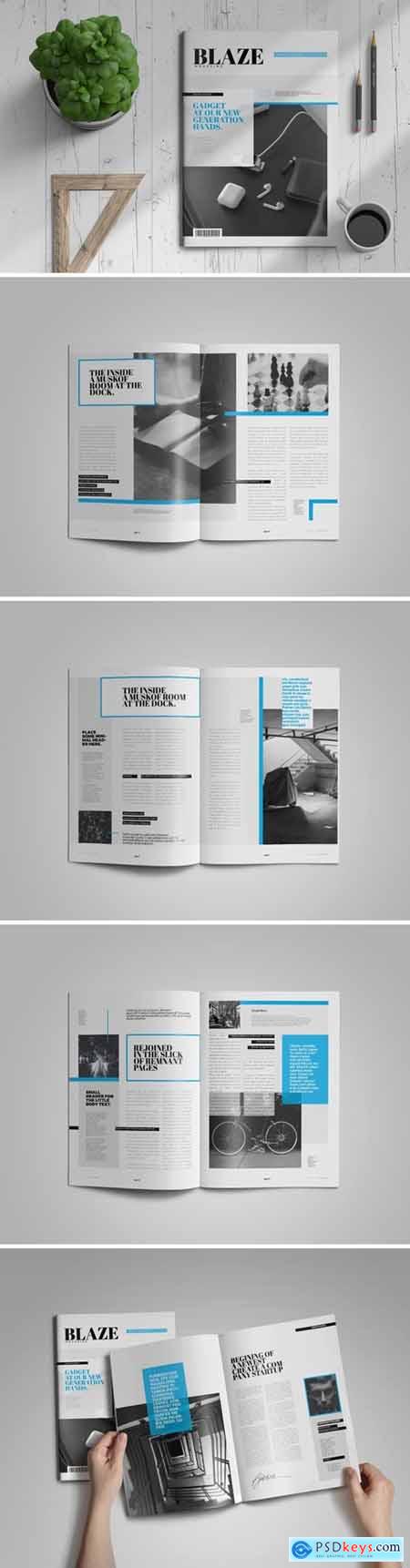 Blaze - Magazine Template