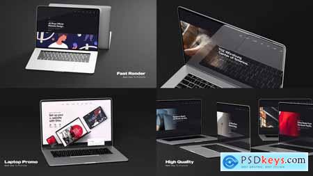 Minimalistic Laptop Website Promo 35604755