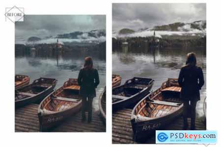 16 Far Away Photoshop Actions