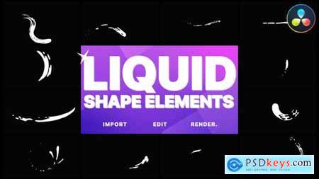 Liquid Shapes DaVinci Resolve 35593878