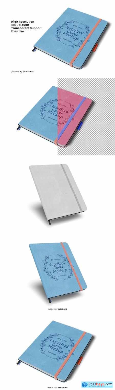 Notebook cover mockup