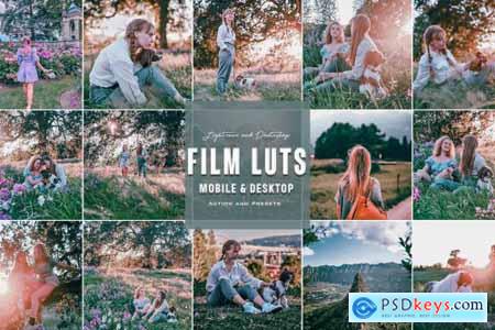 Film Luts - Photoshop Actions & Lightroom Presets