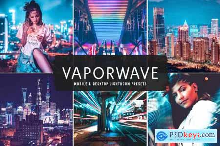 Vaporwave Pro Lightroom Presets 6837041