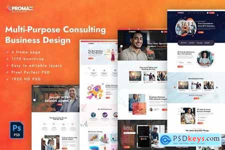 Promax - Multi-Purpose Business - PSD Template