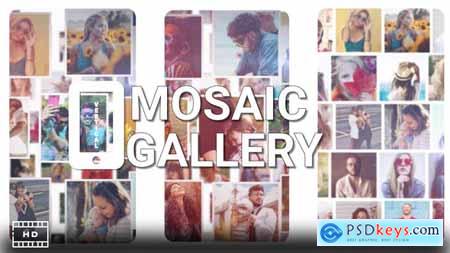Mosaic Photo Gallery Vertical 33676989