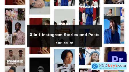 Grid Multiscreen Slideshow Instagram Stories and Posts Premiere Pro 35578755