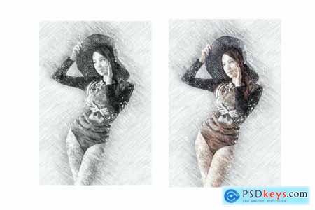 Pencil Drawing Photoshop Action