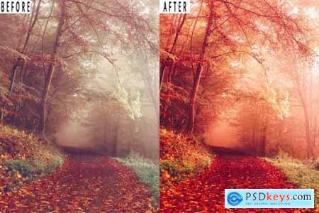 Landscape Tone Photoshop Action & Lightrom Presets