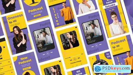 Podcast Instagram Story Template 35652798