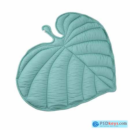 Leaf Play Mat Mint Green by Nofred