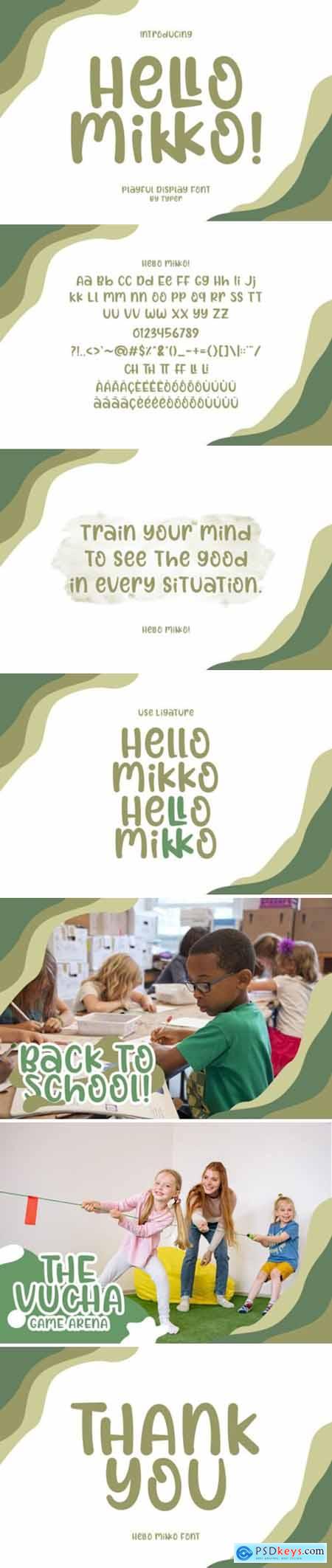 Hello Mikko Font