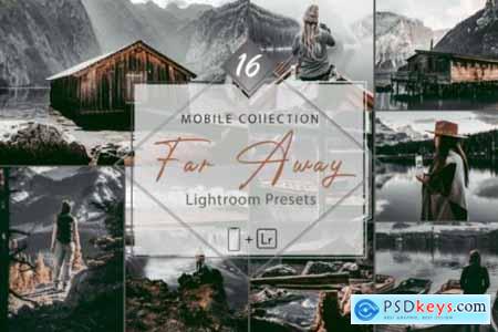 16 Far Away Mobile Lightroom Presets