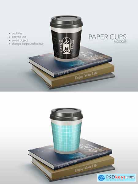 Coffee Paper Cup - Mockups