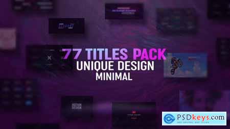 77 Titles Pack 31167937