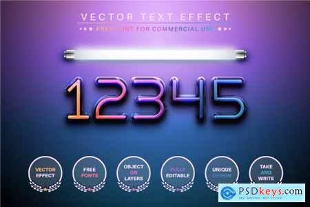 Magic Light - Editable Text Effect, Font Style 6860392