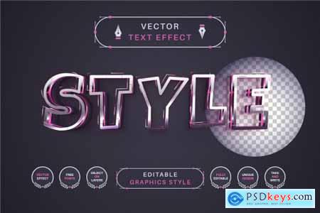 Steel - Editable Text Effect, Font Style 6873615