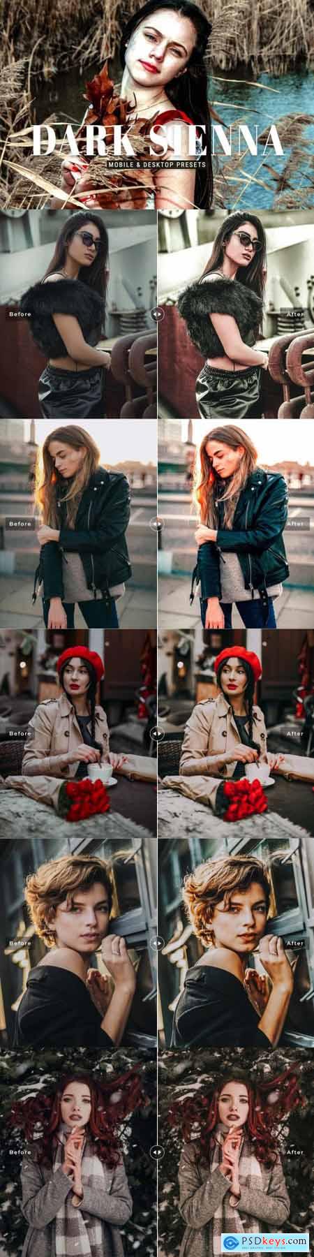 Dark Sienna Pro Lightroom Presets 6898037