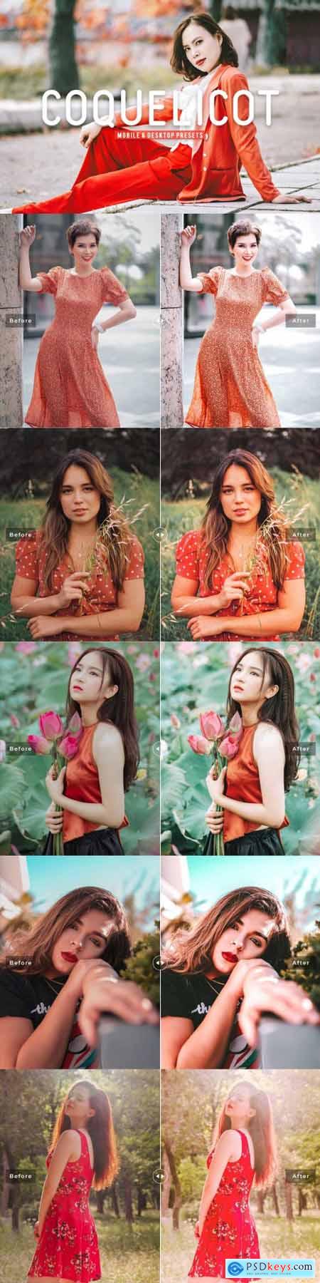 Coquelicot Pro Lightroom Presets 6897992