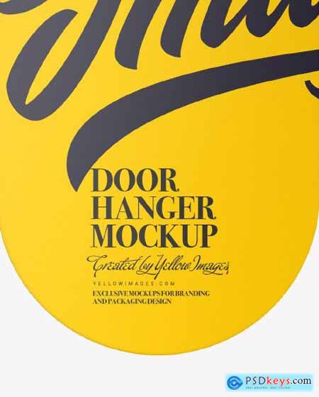 Door Hanger Mockup 95002