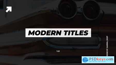 Modern Titles & Lower Thirds FCPX 35817446