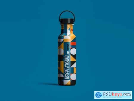 Sport Water Bottle Mockup 020