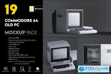Commodore 64 Old pc Mockup 6865074