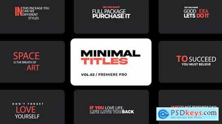 Minimal Titles for Premiere Pro Vol 02 35875066