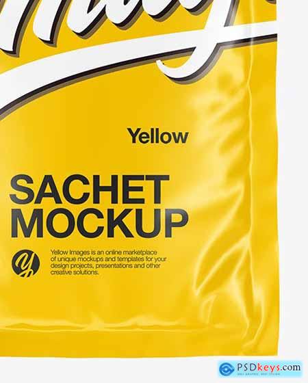 Glossy Sachet Mockup 65805