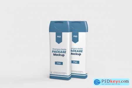 Shampoo Bottle Mockup