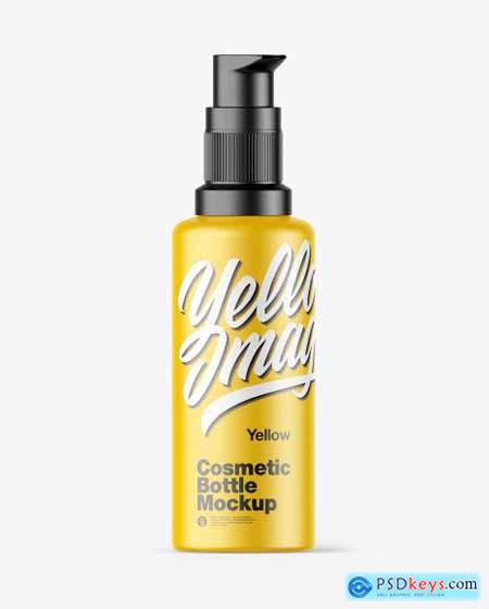 Matte Cosmetic Bottle Mockup 73021